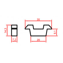 OPPOSITE LOCK FOR DIANA WINDOW AND 2300 SERIES C 9003