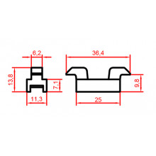 OPPOSITE LOCK FOR MARINA AND G 96 SERIES C 9021