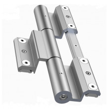 BISAGRA PUERTA TRIPLE CE 7100 SPEC ANODIZADO PLATA 160KG GN