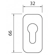 EMBELLECEDOR CILINDRO INT EXT 20097 INOX JUEGO MR