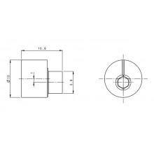 UN POINT DE FERMETURE UNE FEUILLE UNE PLATINE ALUMINIUM 1596I6