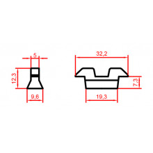 OPPOSITE LOCK FOR AL 21 SERIES C 9013.2