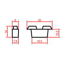 OPPOSITE LOCK FOR BA 61 SERIES BRONZE