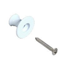 KNOB 215 T WHITE FOR FOLDING SYSTEM