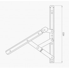 COMPAS POUR PROJETANTS 3094120 CE 47MM JEUX  25KG 