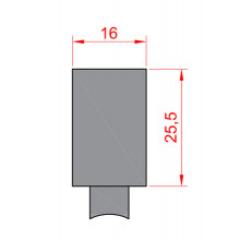 ROUE S 4400 UN NYLON FIXE