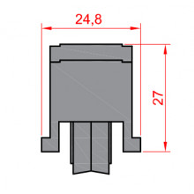 PREMIUM SIMPLE WHEEL B 5 9 WITH NEEDLE BEARING