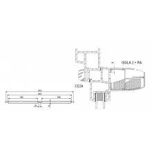 SELF ADJUSTABLE VENT ISOLA2 WHITE