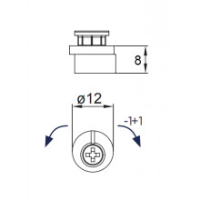 3RD POINT LOCK 4246  ADJUSTABLE 