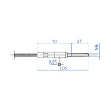 TENSOR CABLE ETSM3000 DX DERECHA IN