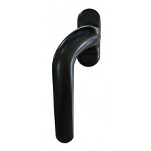 BIG BENT MULTIFUNCTION HANDLE 9640 BLACK  LEFT HAND 