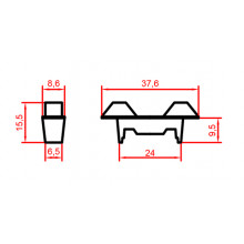 OPPOSITE LOCK FOR 800 SERIES C 9006