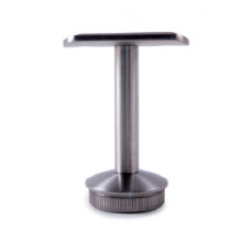 SOPORTE PASAMANOS FIJO 38.2092 ISA  E031 S1  INOX SATINADO AISI 304 TUBO 42 4MM IN