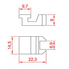 UÑA PERIMETRAL HE 4 2 Z U 90009 HE