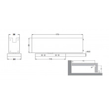 CIERRAPUERTAS LG3000 ELEGANCE INOX BRILLO GD