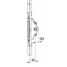 MORTISE LOCK GEAR 180  6 25916 35 0 1