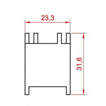 RUEDA S 70000 C 94 IT 23 TANDEM ZAMAK REGULABLE BOLAS