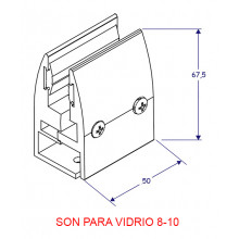 PINZA BARANDILLA 511 BLANCA TC