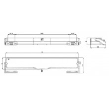 MOTOR CADENA KATO 253 6030082 PLATA  RAL 7047  230V TL