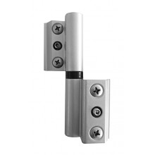 BISAGRA CE 1070.1 PLATA LACADO RAL 9006 IZQUIERDA E.I. P.I. DB