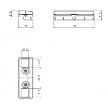 CERRADERO SIMPLE SUPERIOR WG0S910 ZG  4135A  GALICUBE ZAMAK CE FP