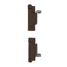 BISAGRA OSCILO 9210 RAL 8014 TXT 2   HOJA REGULABLE JGO MR