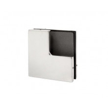 UNION 3 VIDRIOS CON TOPE ELEGANCE PF027 INOX BRILLO GD