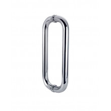 TIRADOR DOBLE REDONDO 22.0152 IBR  TC001  INOX BRILLO 200mm