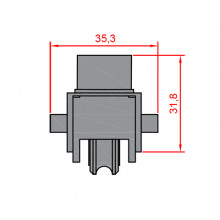 RUEDA premium especial B 2 12 SIMPLE BICRO ROD. AGUJAS HYBRID Q SYSTEM HE