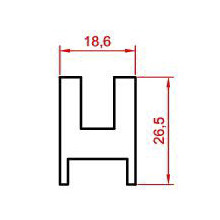 RUEDA S A 15 ALUCAN NYLON NEGRA ROD. BOLAS 1R1507 FIJA  HE