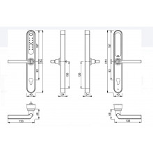 MANILLA INTELIGENTE CON TECLADO AR4750 50025193 NEGRA HP