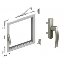 OSCILO CON LLAVE CUADRO 5120 INOX CORTO 380 550 MR