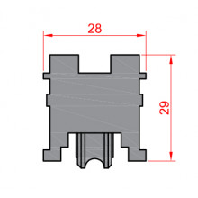 RUEDA premium especial B 3 30 SIMPLE BICRO ROD. AGUJAS HE
