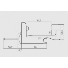 GRILLO MIDI BLANCO 1013 2 HOJAS LV