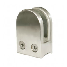 PINZA MACIZA REDONDA BASE CURVA 38.0026 IBR  X216042  INOX BRILLO AISI 316 50x40MM IN