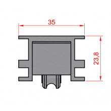 RUEDA premium ina especial B 3 27 TANDEM BICRO ROD. AGUJAS SLIM EXLABESA HE