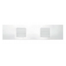 REJILLA VENTILACION 80X20 BLANCA 2 TROQUELES A DOS CARAS TC