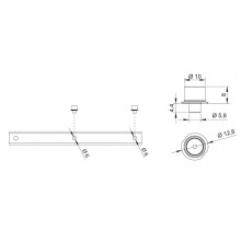 PUNTO DE CIERRE 0511149 PARA MAQUINA 6MM ST