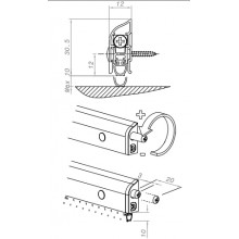 CORTAVIENTOS COMPACT DA3062110 37 NEGRO 1100MM FP