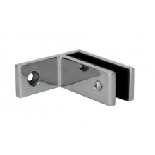 ESTABILIZADOR VIDRIO PARED ISE0090AM INOX SATINADO VIDRIO 10 12MM IS