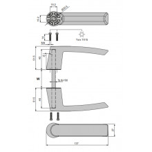 MANILLA RECUPERABLE TETI 2046 MV INOX FP