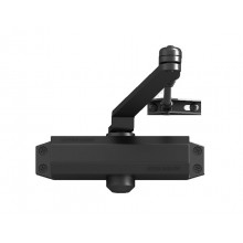 CIERRAPUERTAS SIN RETENCION DC110 NEGRO 80KG FUERZA 2 4 TS