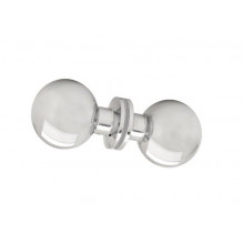 POMO DOBLE REDONDO 18.0002 CRO  5402  CROMO D40MM