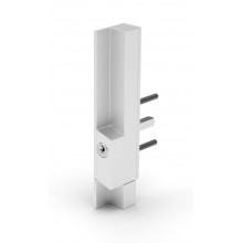 CIERRE MULTIFUNCION CON LLAVE BALCONERA EDGE BLANCO IZQUIERDA NI