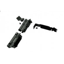 BISAGRA OSCILO WEEN 3400.23 RAL 7016  298  TEXTURADO 2   HOJA REGULABLE JGO MS