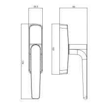 CREMONA AP. INT. KARMA 6060 RAL 8014  302  TEXTURADO MS