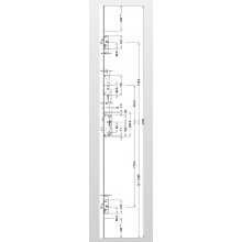 CERRADURA 3 PUNTOS AUTOMATICA FRONTAL U COPLANAR AV4D U2460 E.35 M2 5098729 DERECHA WK