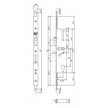LOCK 7777 35MM 3 POINTS