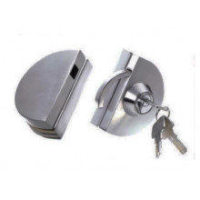 CERRAJA 08.1212.ISA  570  SIMPLE VIDRIO A VIDRIO CON GANCHO INOX SATINADO CR