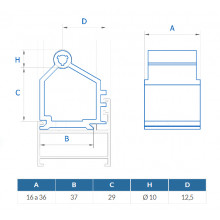 UNION 1637 BLOQUEO 40X20 CERRADA AN